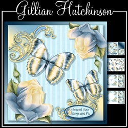 Blue Butterfly Flutter