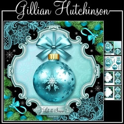 The Blue Christmas Bauble