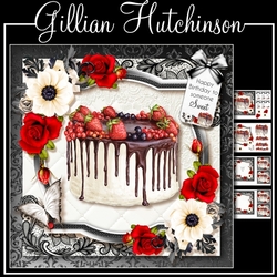 Chocolate Strawberry Cake