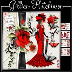 The Red Satin Dress