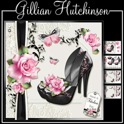 8x8 Floral Shoes