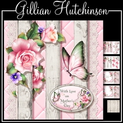 Pink Woodland Butterfly