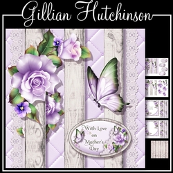 Lilac Woodland Butterfly