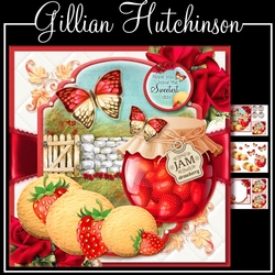 Shortbread and Strawberry Jam