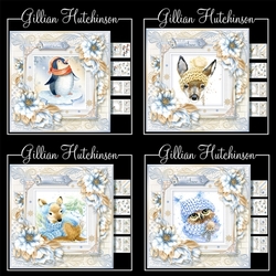 4 Furry Christmas Mini Kits
