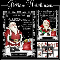 Santa Saw Your Facebook Pictures