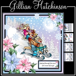 Dashing through the snow...One more hill to go!