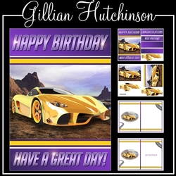 The Yellow Sports Car