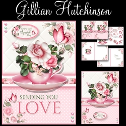 Sending You Love - Pink Teacup