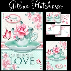 Sending You Love - Mint Teacup