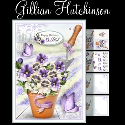 Pansy Flower Pot