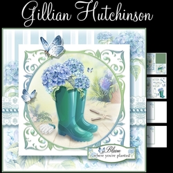 The Cottage Garden Wellington Boots