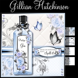 7x7 Drink Gin Responsibly...Don`t Spill it!