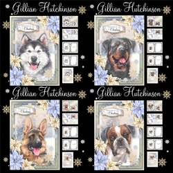 Christmas Dogs Bumper Kit Three