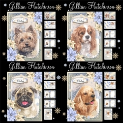 Christmas Dogs Bumper Kit Four