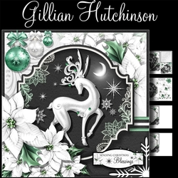 The Silver Christmas Stag
