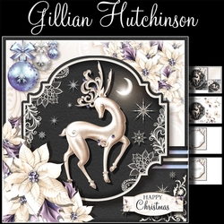 The Lilac Christmas Stag