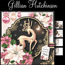 The Pink Christmas Stag