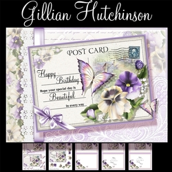 The Pretty Lilac Postcard