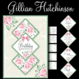 Triple Square Soft Pink Roses