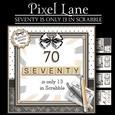 70 Is Only 13 In Scrabble (Male)