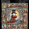 24 Mixed Christmas Toppers/Card Fronts