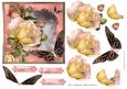 Pink Roses & Butterfies