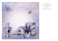 Perfume, Lilies & Butterfly Blank Insert