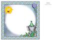 Little Birthday Elephant Blank Insert