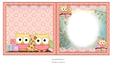 Little Owls Blank Insert