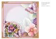 8x8 English Garden Roses & Trellis Insert