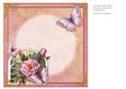 8x8 Garden Roses & Trellis Blank Insert