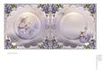 Violet Cupcake Blank Insert