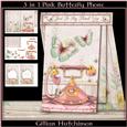 3 in 1 Pink Butterfly Phone