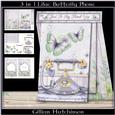 3 in 1 Lilac Butterfly Phone