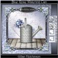 Blue Rose Watering Can