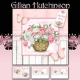 The Pink Rose Basket