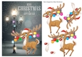 Dashing Through the Snow Card Front 7
