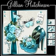 The Blue Satin Shoes