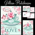 Sending You Love - Mint Teacup