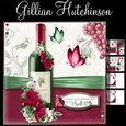 7x7 Drink Red Wine Responsibly...Don`t Spill it!
