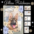 The Christmas German Shepard