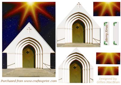 Christmas Church Card