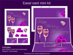 Anniversary Easel Card