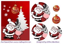 Santa and Friend