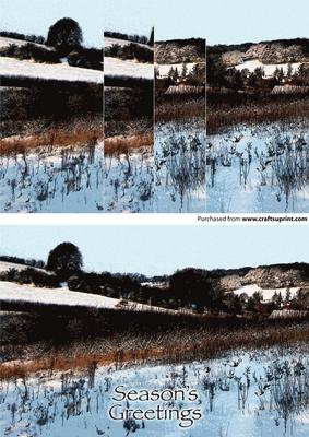 Christmas Snow Covered Moors