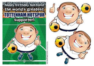 Tottenham Hotspur Football Club Happy Birthday Husband