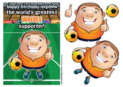 Wolverhampton Wanderers Football Club Happy Birthday Nephew