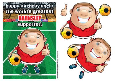 Barnsley Football Club Happy Birthday Uncle