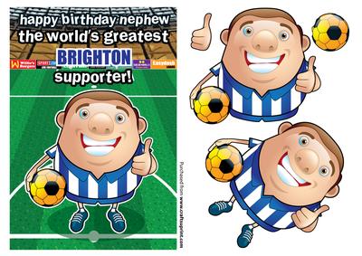 Brighton Football Club Happy Birthday Nephew